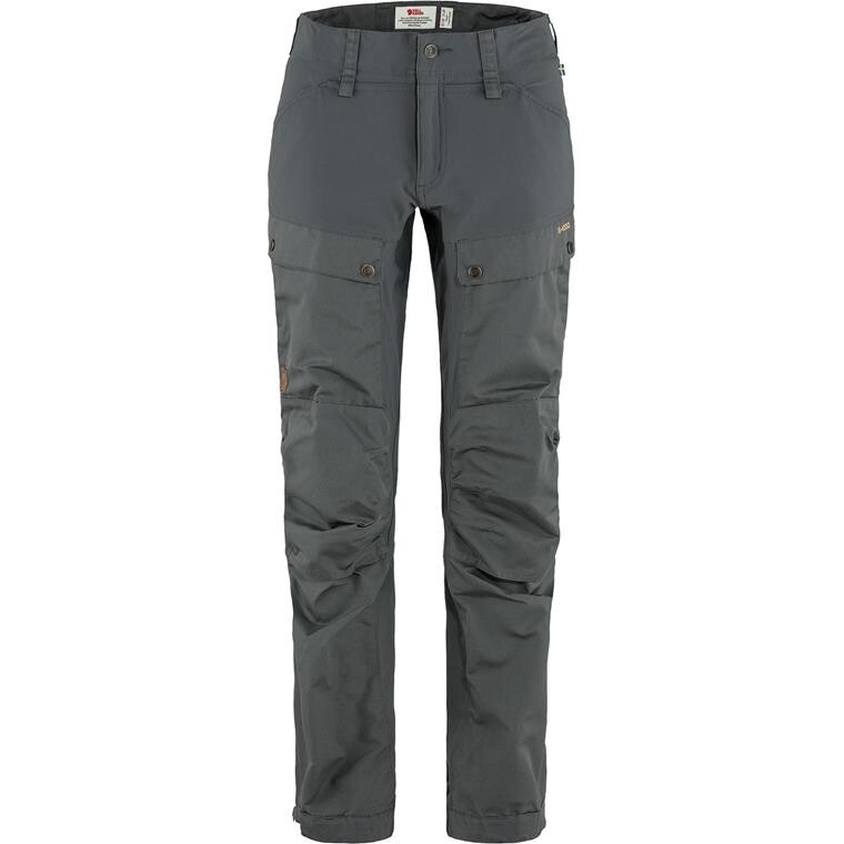 Fjällräven Womens Keb Trousers Curved (Grå (BASALT/050) 34)