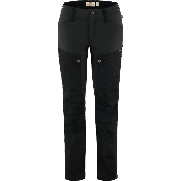 Fjällräven Womens Keb Trousers Curved (Sort (BLACK/550) 34)