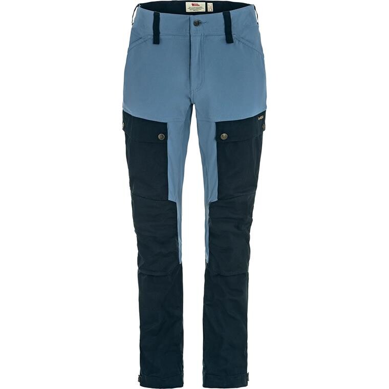 Fjällräven Womens Keb Trousers Curved (Blå (DARK NAVY-DAWN BLUE/555-543) 34)