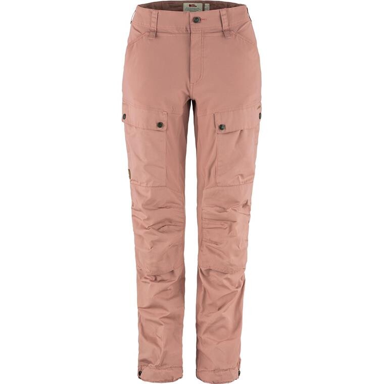 Fjällräven Womens Keb Trousers Curved (Lyserød (DUSTY ROSE/300) 34)