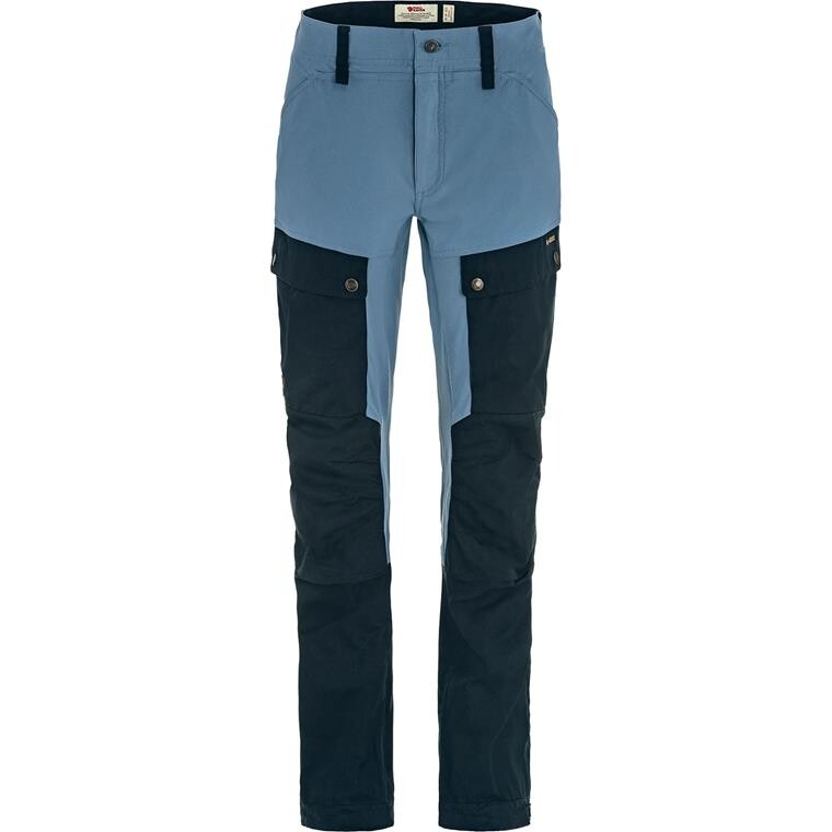 Fjällräven Womens Keb Trousers (Blå (DARK NAVY-DAWN BLUE/555-543) 34)
