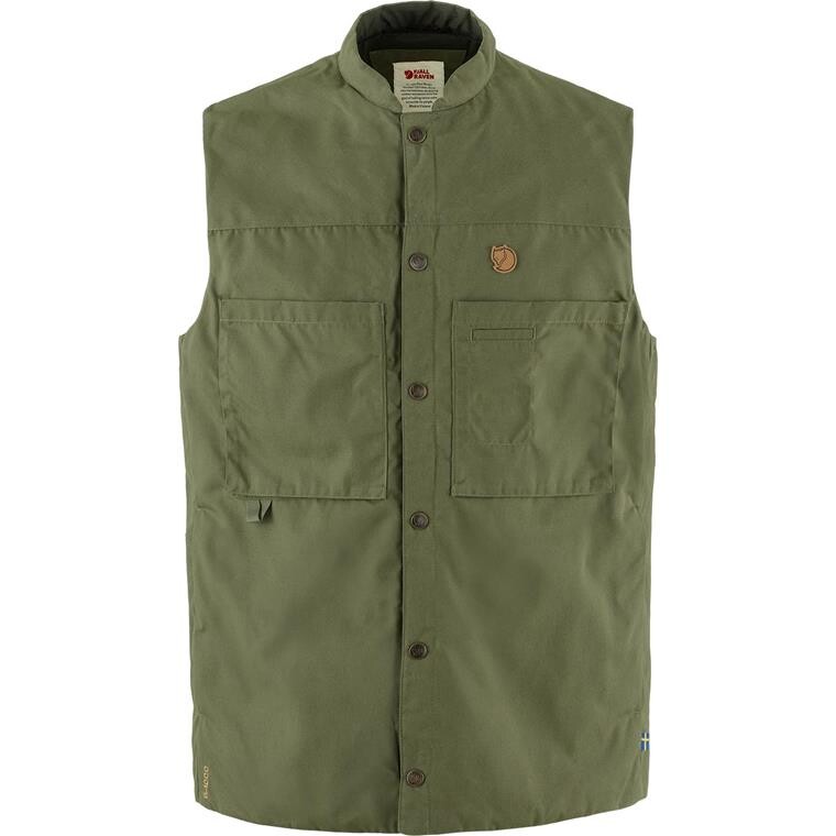 Fjällräven Mens Singi Padded Vest (Grøn (LAUREL GREEN/625) Small)