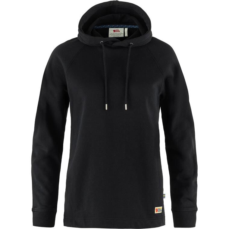 Fjällräven Womens Vardag Hoodie (Sort (BLACK/550) XX-small)