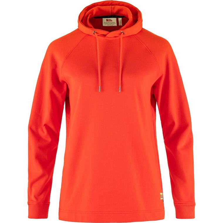 Fjällräven Womens Vardag Hoodie (Orange (FLAME ORANGE/214) Small)