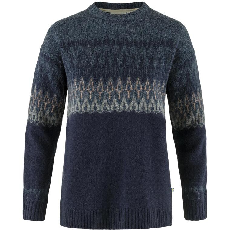 Fjällräven Womens Övik Path Knit (Blå (DARK NAVY-NAVY/555-560) XX-small)