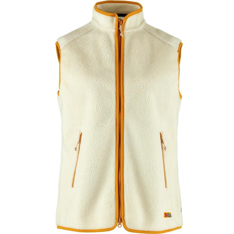 Fjällräven Womens Vardag Pile Fleece Vest (Hvid (CHALK WHITE/113) X-small)