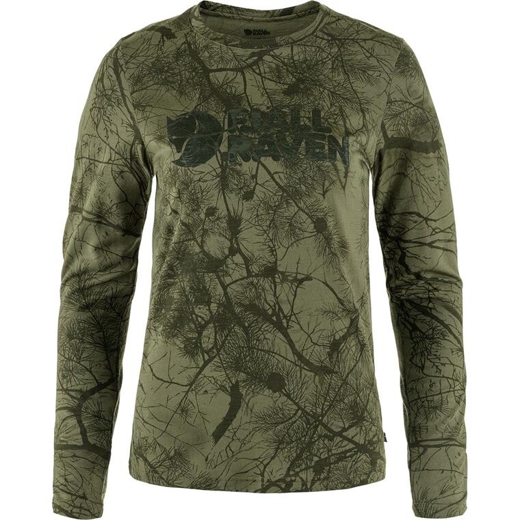 Fjällräven Womens Värmland Wool L/S (Grøn (GREEN CAMO/626) X-small)