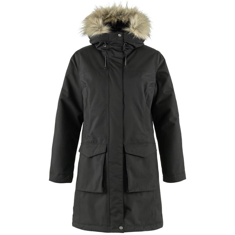 Fjällräven Womens Nuuk Lite Parka (Sort (BLACK/550) XX-small)