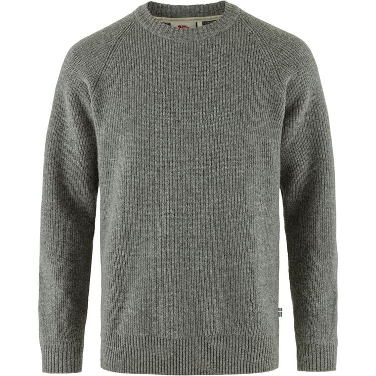 Fjällräven Mens Övik Rib Sweater (Grå (GREY/020) X-small)
