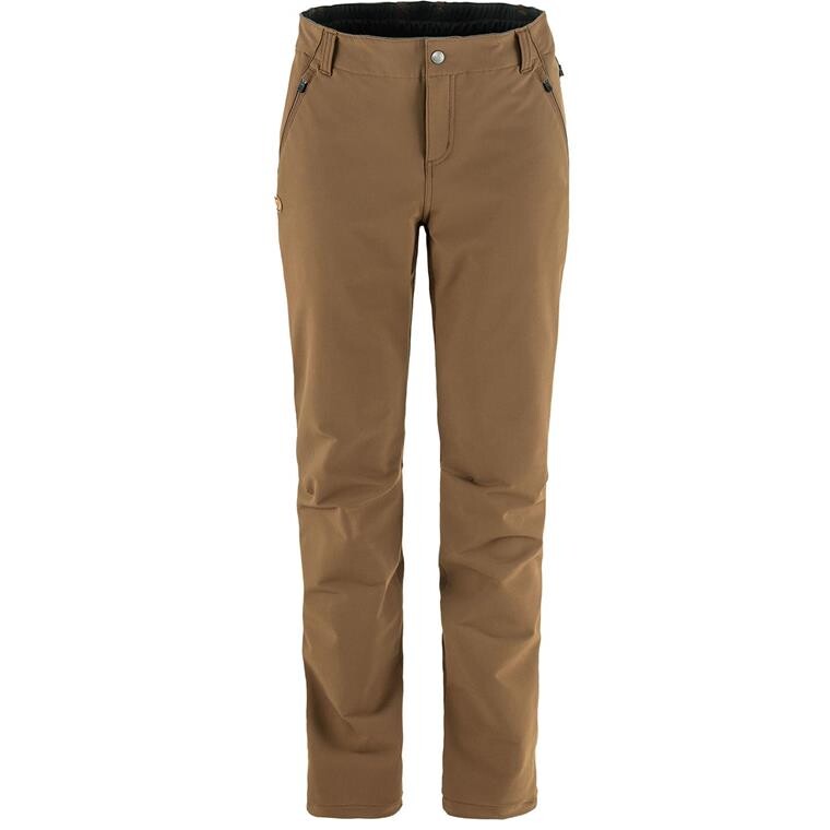 Fjällräven Womens Abisko Winter Stretch Trousers (Brun (WOOD BROWN/265) 34)