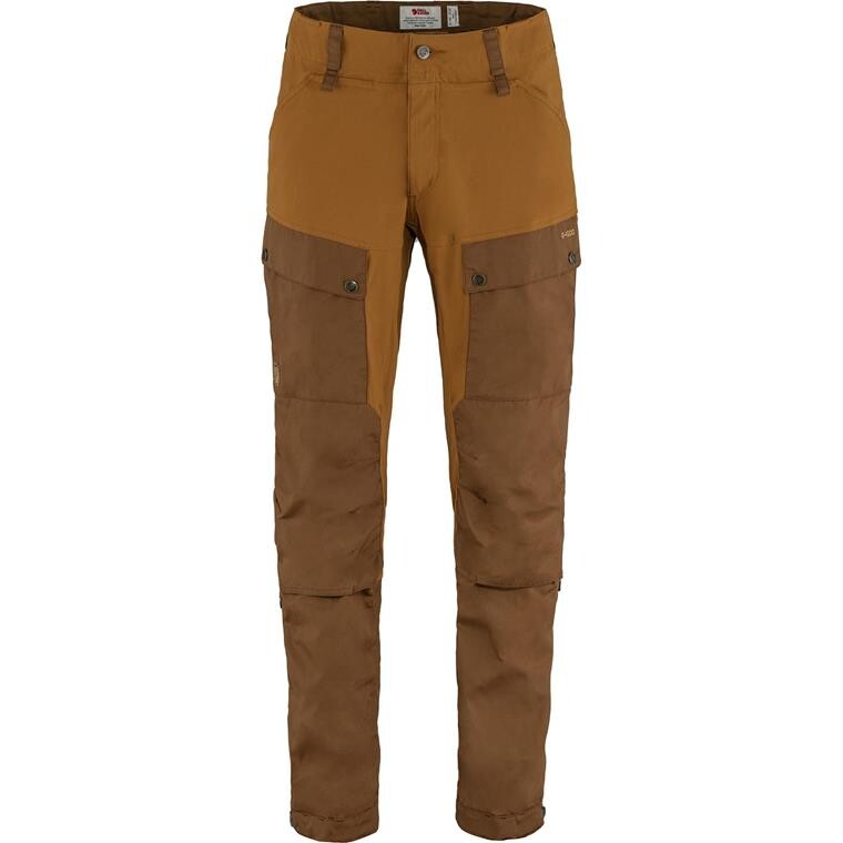Fjällräven Mens Keb Trousers (Brun (TIMBER BROWN-CHESTNUT/248-230) 42)
