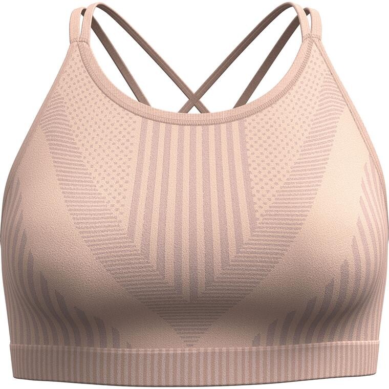 Smartwool Womens Intraknit Strappy Bra (Lyserød (PINK SUGAR HEATHER) Small)