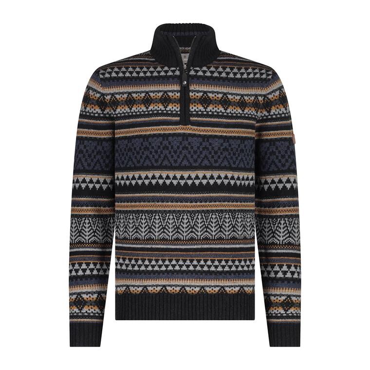 Royal Robbins Mens Ponderosa 1/4 Zip (Sort (JET BLACK) Small)