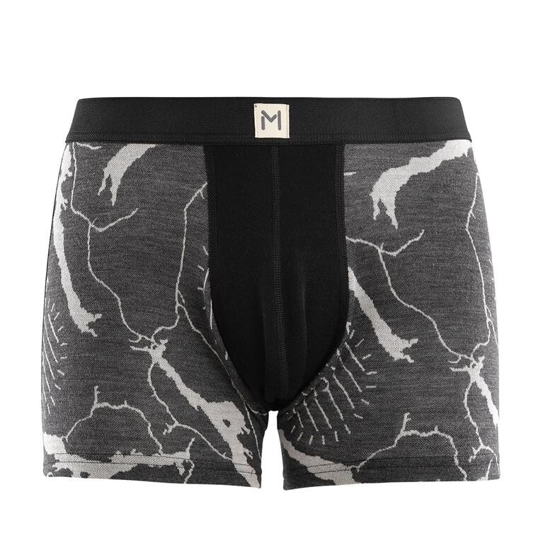 Aclima Mens Lars Monsen Boxer (Sort (JET BLACK/FEMUNDEN DARK) X-small)