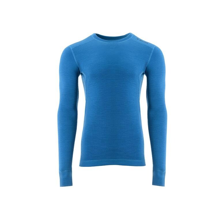 Aclima Mens StreamWool Crew Neck (Blå (CORSAIR) Small)