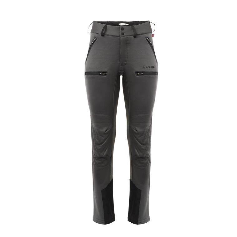 Aclima Womens WoolShell Pant (Grå (GRAY PINSTRIPE) Small)