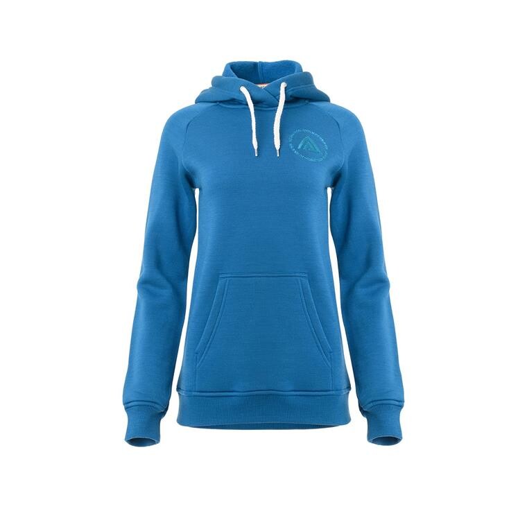 Aclima Womens Fleecewool V2 Hoodie (Blå (CORSAIR) X-small)