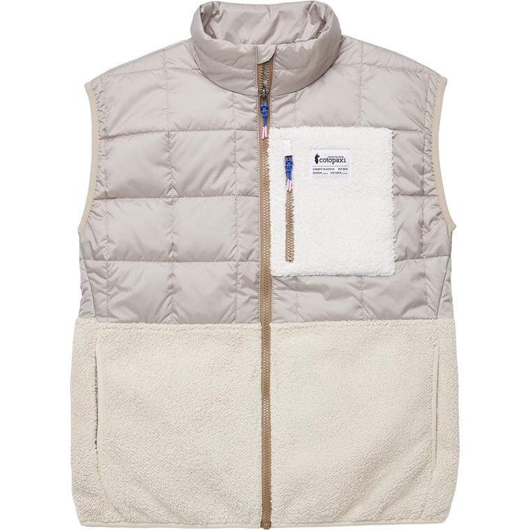 Cotopaxi Womens Trico Hybrid Vest (Beige (OATMEAL/CREAM) Small)