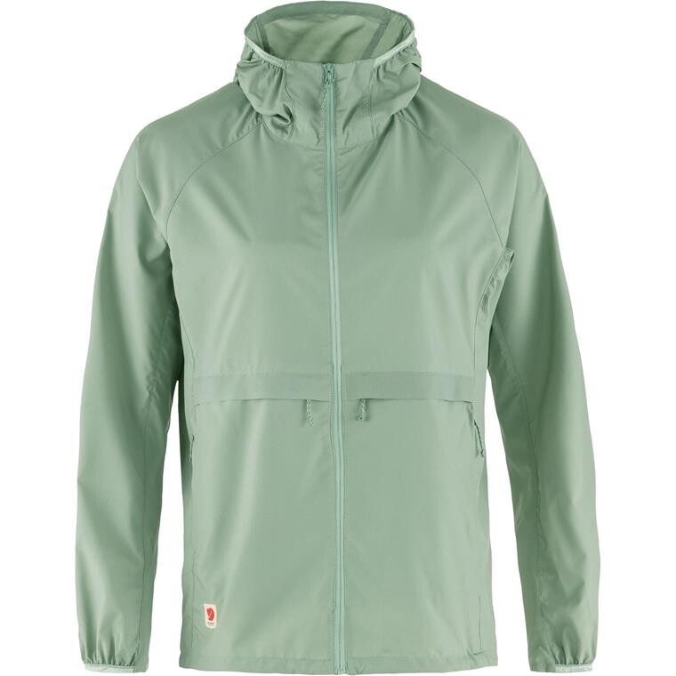 Fjällräven Womens High Coast Wind Hoodie (Grøn (MISTY GREEN/674) XX-small)