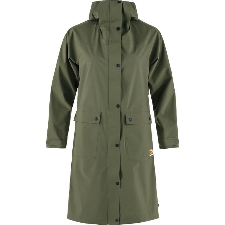 Fjällräven Womens Vardag Rain Parka (Grøn (LAUREL GREEN/625) X-small)