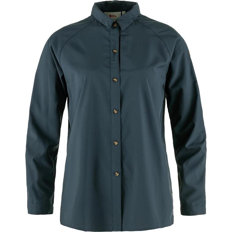 Fjällräven Womens Abisko Hike Shirt (Blå (NAVY/560) Small)