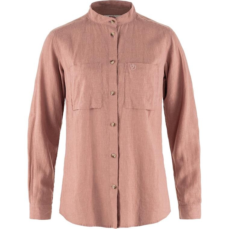 Fjällräven Womens Övik Hemp Shirt L/S (Lyserød (DUSTY ROSE/300) XX-small)