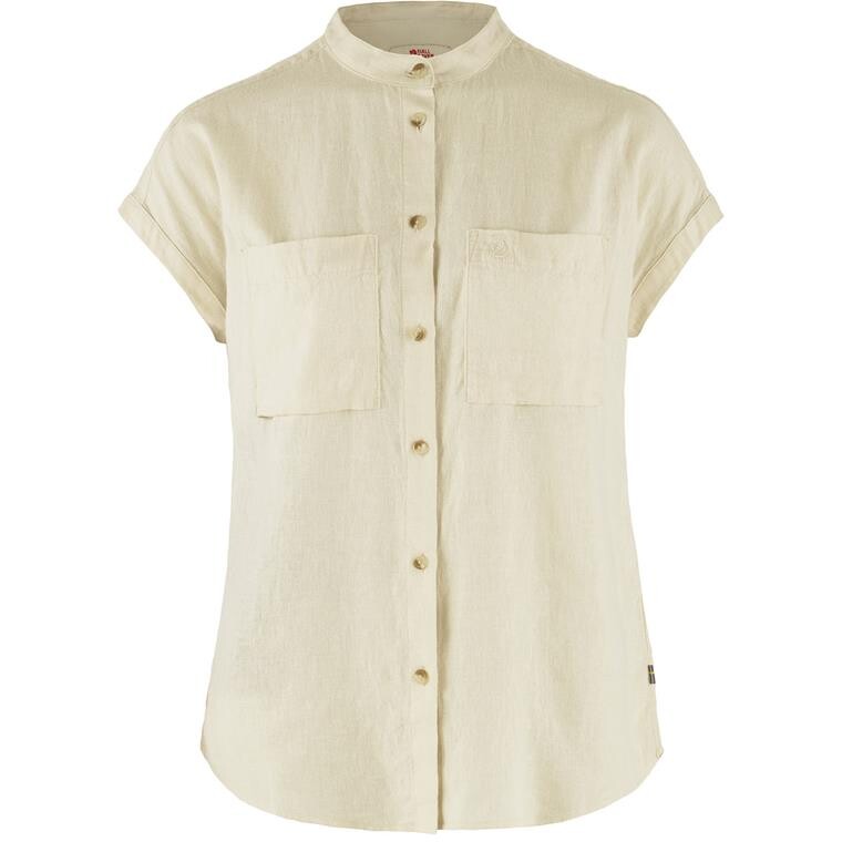 Fjällräven Womens Övik Hemp Shirt S/S (Hvid (CHALK WHITE/113) XX-small)