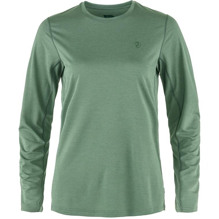 Fjällräven Womens Abisko Day Hike L/S (Grøn (PATINA GREEN/614) X-small)
