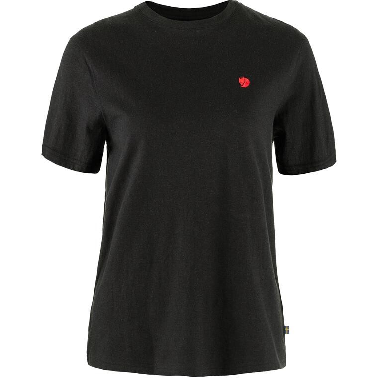 Fjällräven Womens Hemp Blend T-shirt (Sort (BLACK/550) X-small)