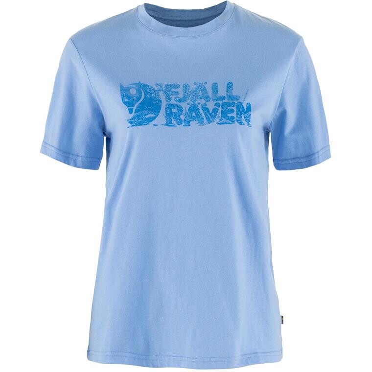 Fjällräven Womens Lush Logo T-shirt (Blå (ULTRAMARINE/537) XX-small)