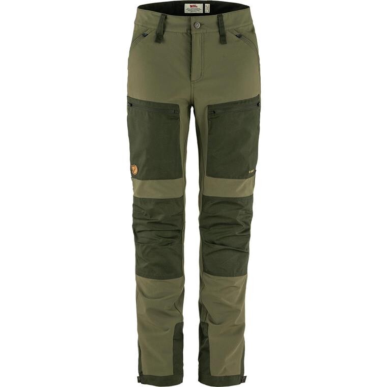 Fjällräven Womens Keb Agile Trousers (Grøn (LAUREL GREEN-DP FOREST/625-662) 34)