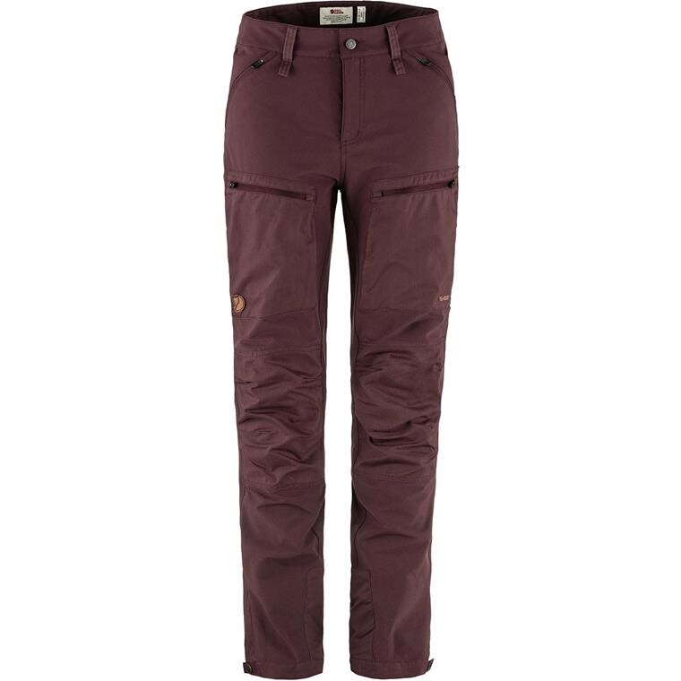 Fjällräven Womens Keb Agile Trousers (Rød (PORT/357) 34)