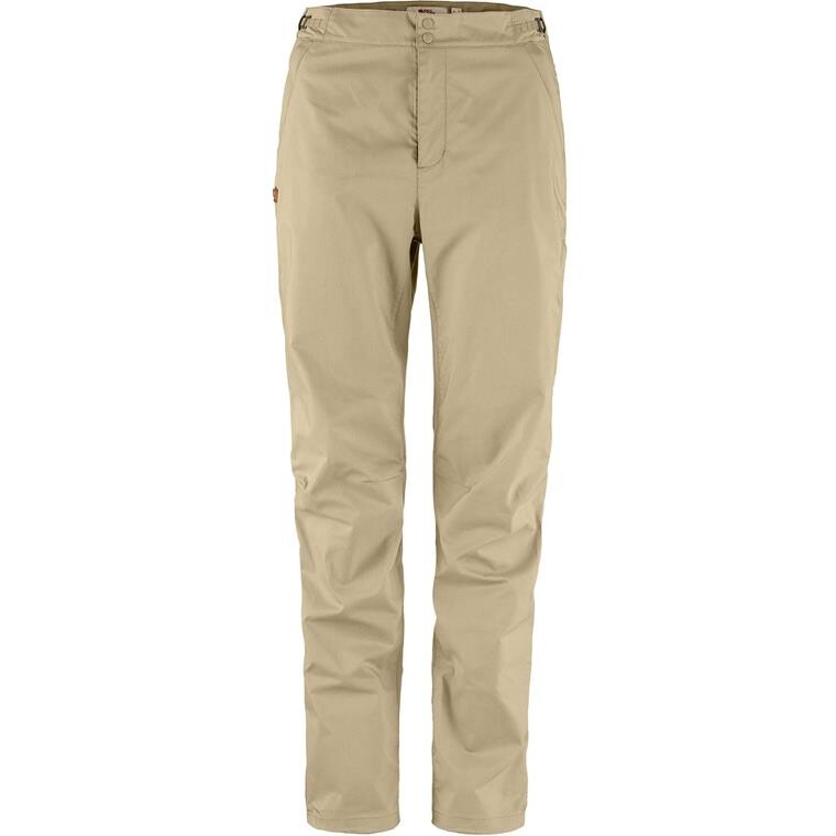 Fjällräven Womens Abisko Hike Trousers (Hvid (FOSSIL/118) 34)