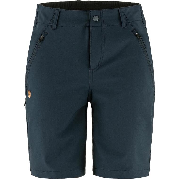 Fjällräven Womens Abisko Trail Stretch Shorts (Blå (DARK NAVY/555) 34)