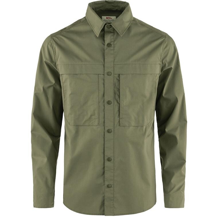 Fjällräven Mens Abisko Trail Shirt L/S (Grøn (GREEN/620) X-small)