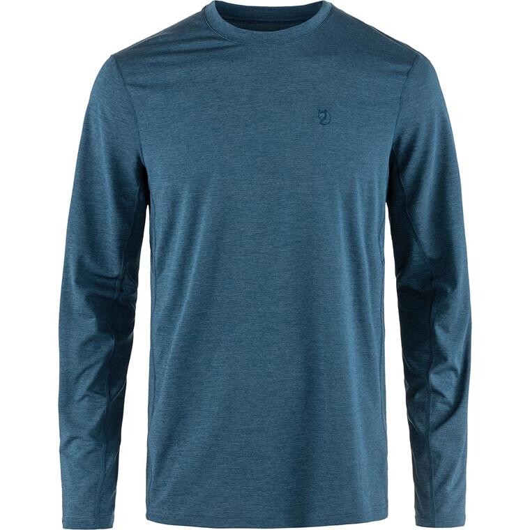 Fjällräven Mens Abisko Day Hike L/S (Blå (INDIGO BLUE/534) X-small)