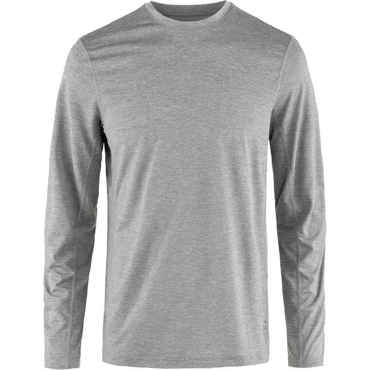 Fjällräven Mens Abisko Day Hike L/S (Grå (SHARK GREY/016) X-small)