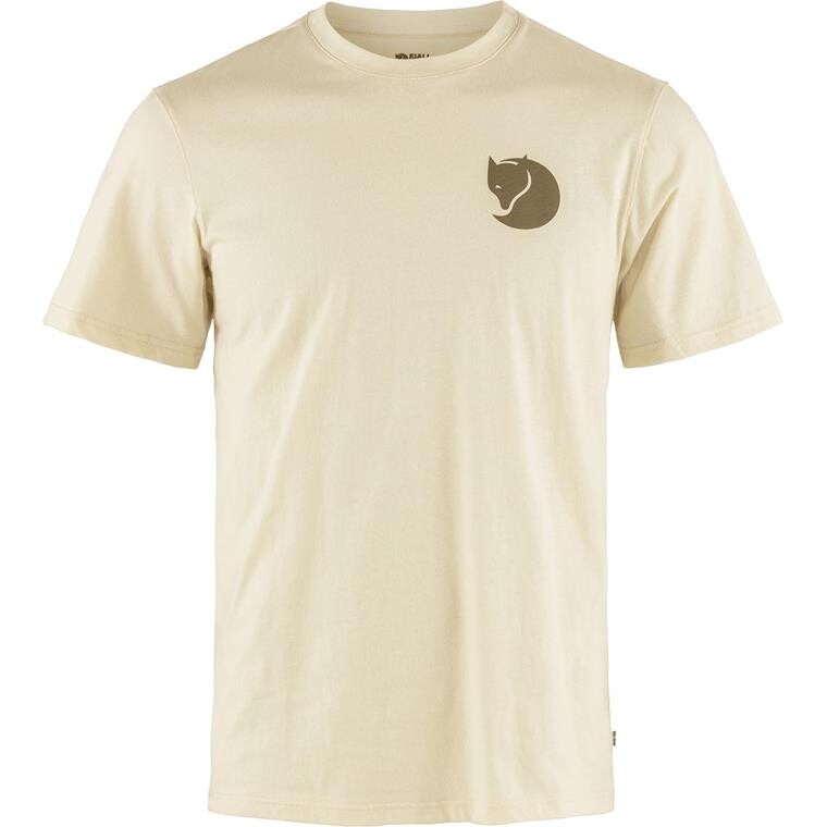Fjällräven Mens Walk With Nature T-shirt (Hvid (CHALK WHITE/113) Small)