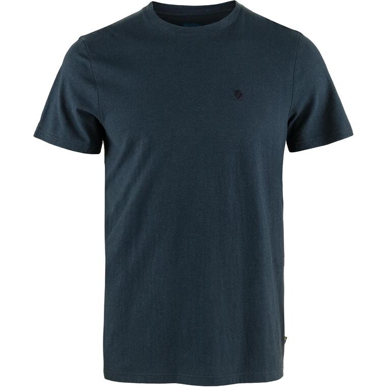 Fjällräven Mens Hemp Blend T-shirt (Blå (DARK NAVY/555) X-small)