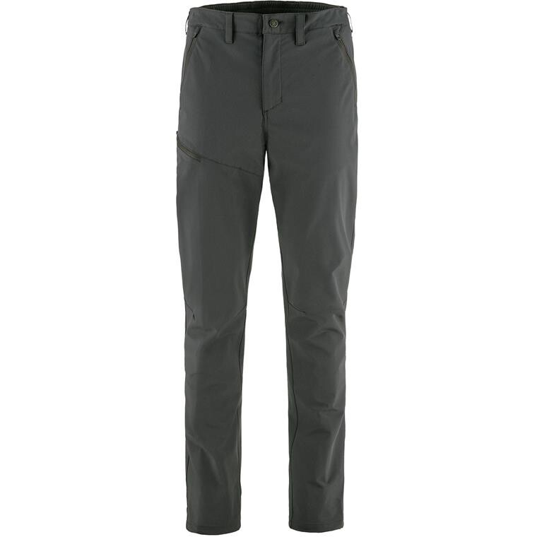 Fjällräven Mens Abisko Trail Stretch Trousers (Grå (DARK GREY/030) 44)