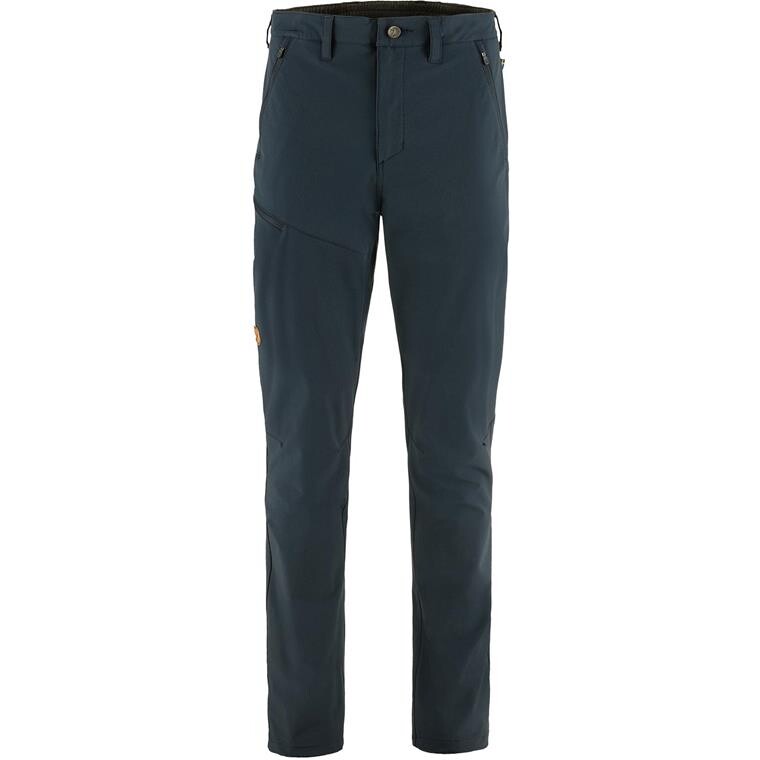 Fjällräven Mens Abisko Trail Stretch Trousers (Blå (DARK NAVY/555) 44)