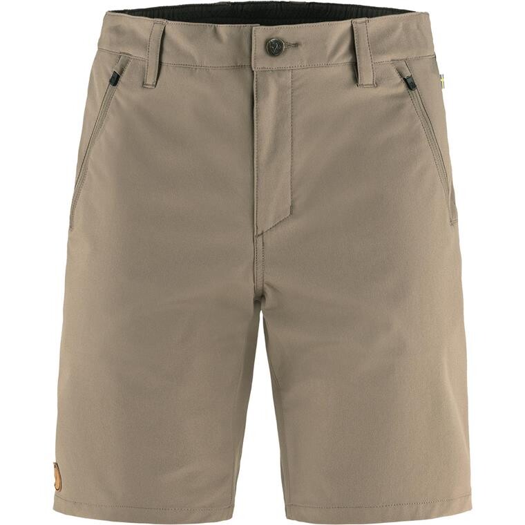 Fjällräven Mens Abisko Trail Stretch Shorts (Brun (SUEDE BROWN/244) 44)