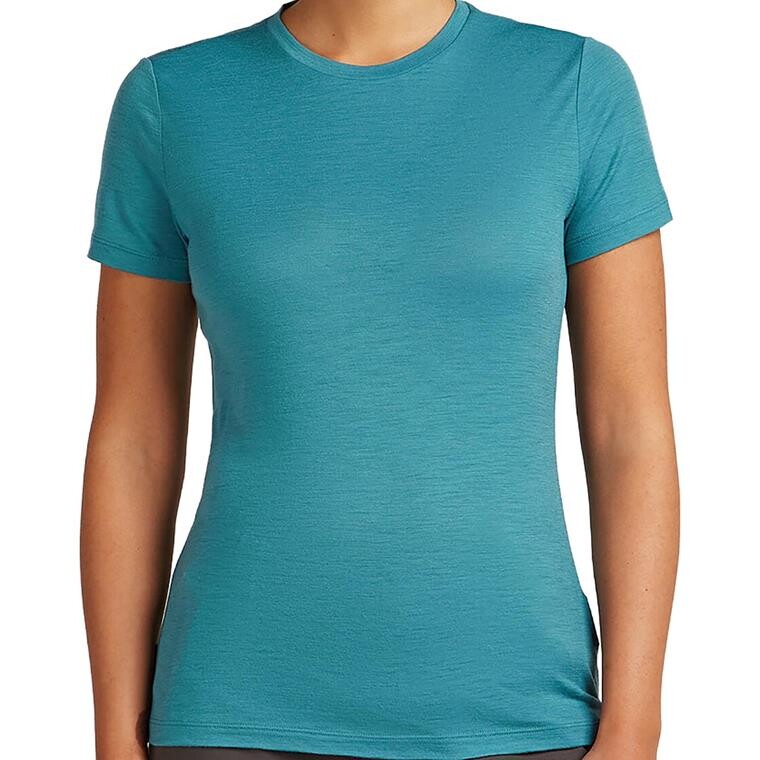 Icebreaker Womens 150 Tech Lite III S/S Tee (Orange (TOPAZ) Small)