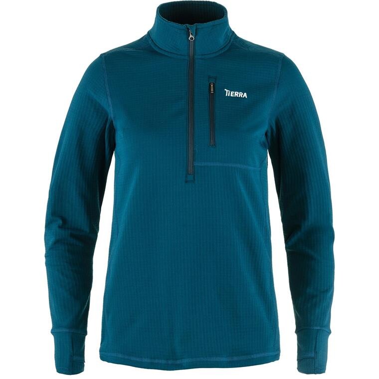 Tierra Womens Nallo Half Zip (Blå (DEEP SEA) Small)