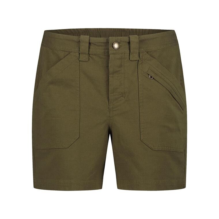 Royal Robbins Womens Half Dome Short (Grøn (DARK OLIVE) 38)