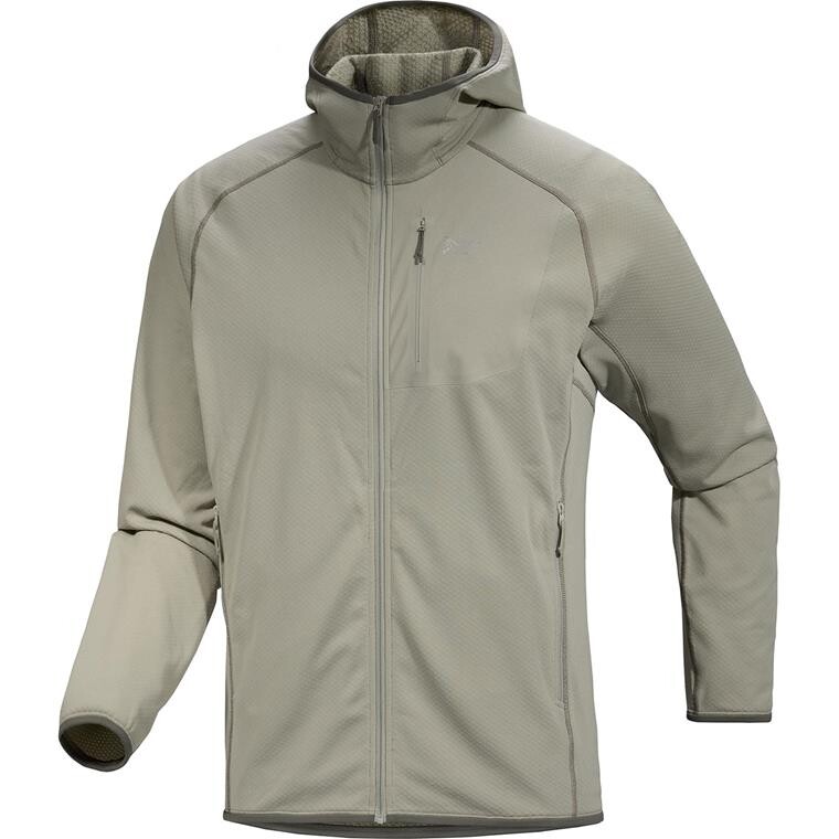 Arcteryx Mens Delta Hoody (Beige (HABITAT) Medium)