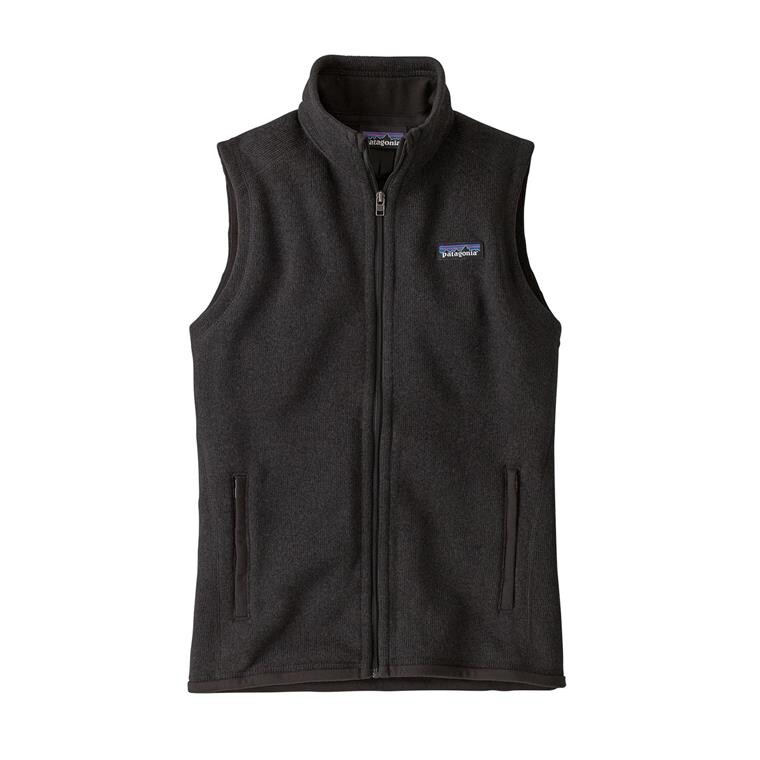 Patagonia Womens Better Sweater Vest (Sort (BLACK) Small)