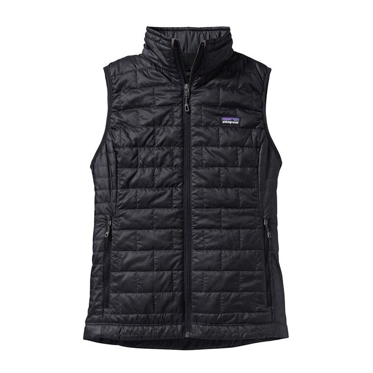 Patagonia Womens Nano Puff Vest (Sort (BLACK) Medium)