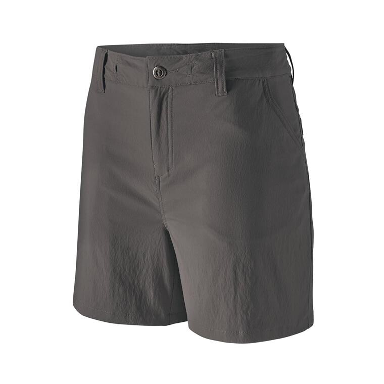 Patagonia Womens "Quandary Shorts - 5""" (Grå (FORGE GREY) 36)