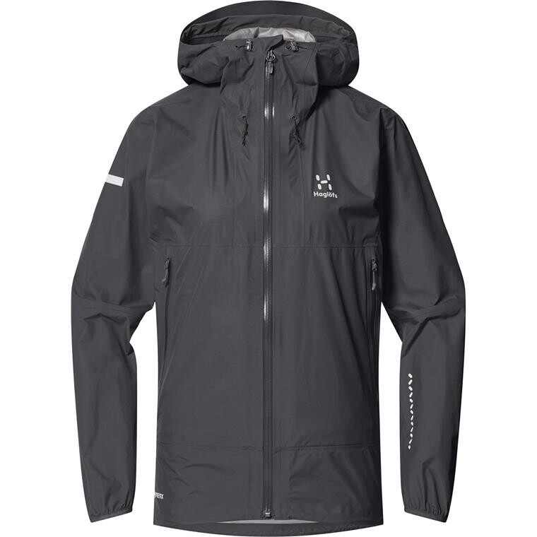 Haglöfs Womens L.I.M GTX II Jacket (Grå (MAGNETITE) Medium)